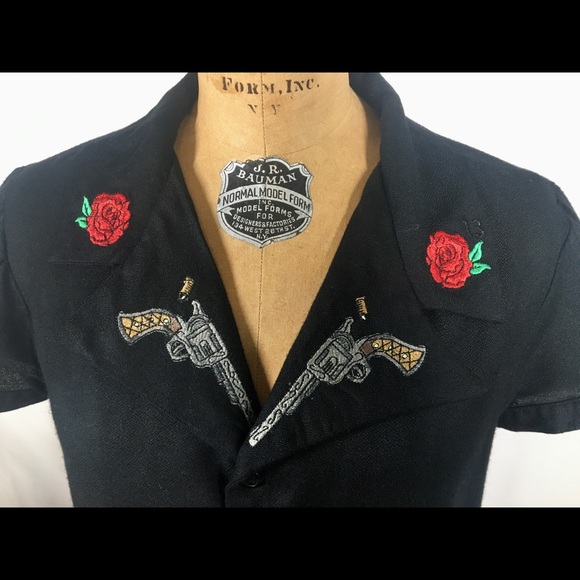 Lucky 13 button up shirt. - Picture 2 of 5
